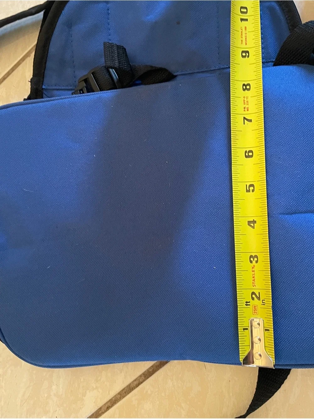 Blue Pet Backpack Carrier Front Wear Small Dog Cat Hands Free Bag
